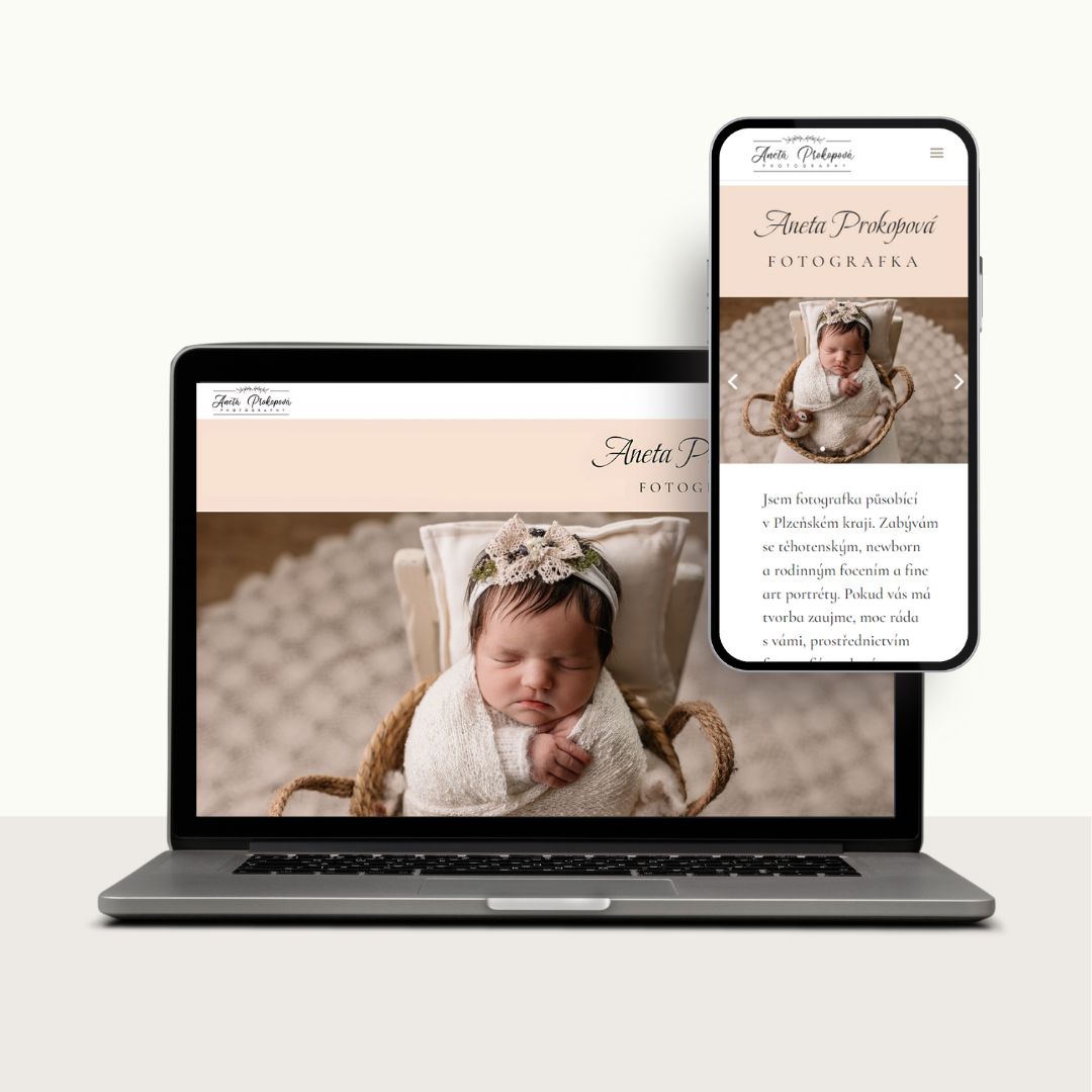 Web pro fotografku